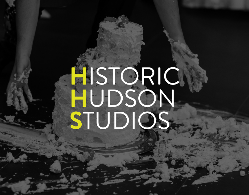 Cover for the project developed for Historic Hudson Studios, an event venue and photo/video production rental space